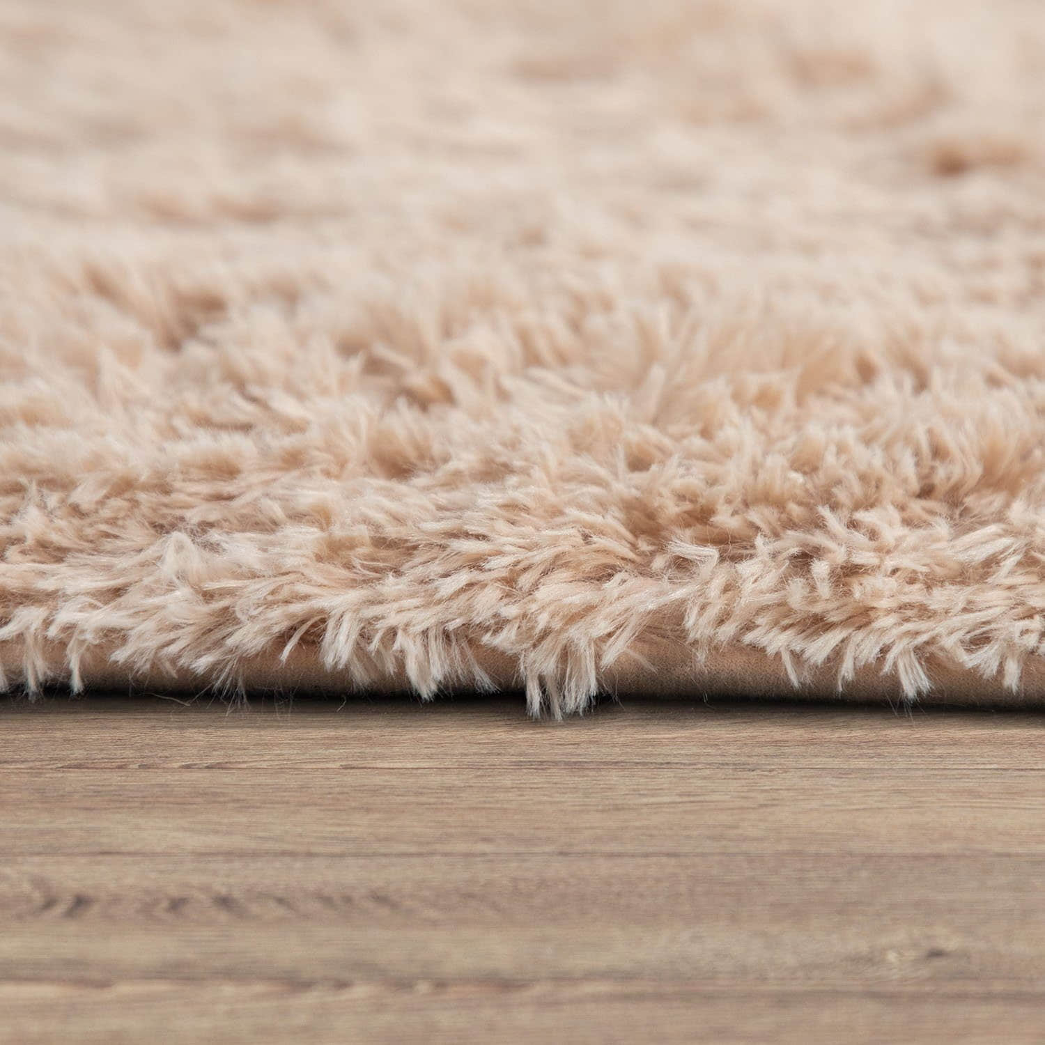 Paco Home Teppiche Paco Home Hochflor-Teppich Silky 591 | Premium Shaggy Rug | 37mm Extra Soft Pile | Polyester | Living Room & Bedroom | Underfloor Heating Compatible beige
