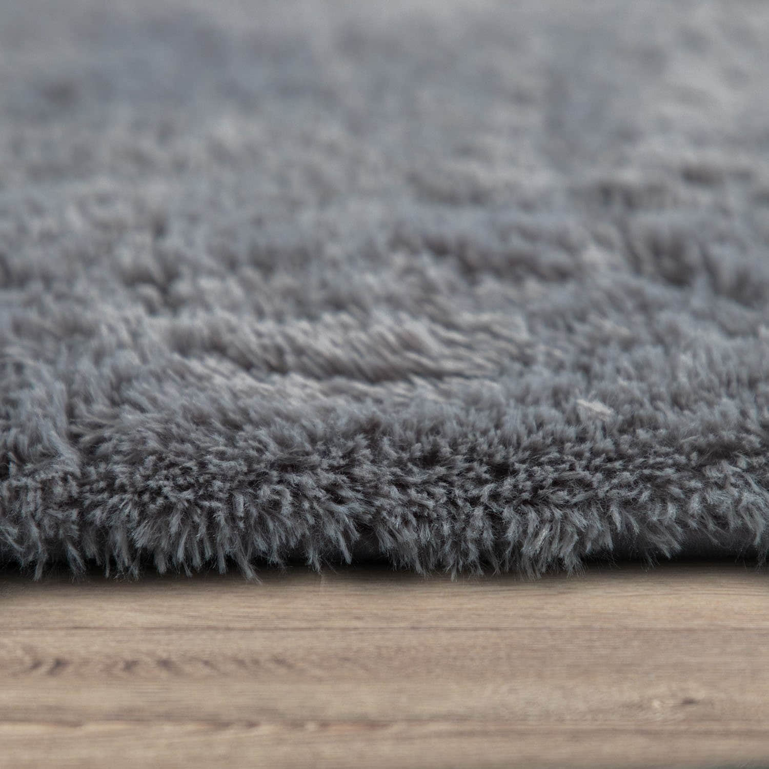 Paco Home Paco Home Hochflor-Teppich Silky 591 | Premium Shaggy Rug | 37mm Extra Soft Pile | Polyester | Living Room & Bedroom | Underfloor Heating Compatible grau Teppiche