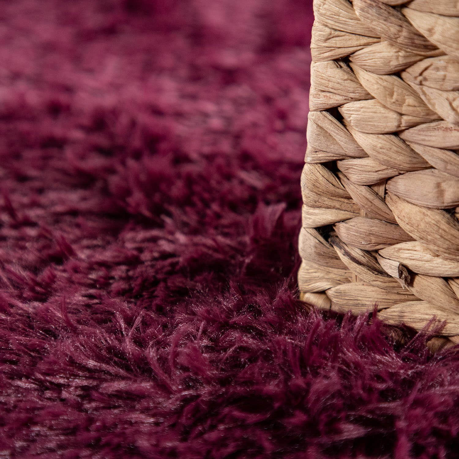 Paco Home Hochflor-Teppich Silky 591 | Premium Shaggy Rug | 37mm Extra Soft Pile | Polyester | Living Room & Bedroom | Underfloor Heating Compatible lila Teppiche Paco Home