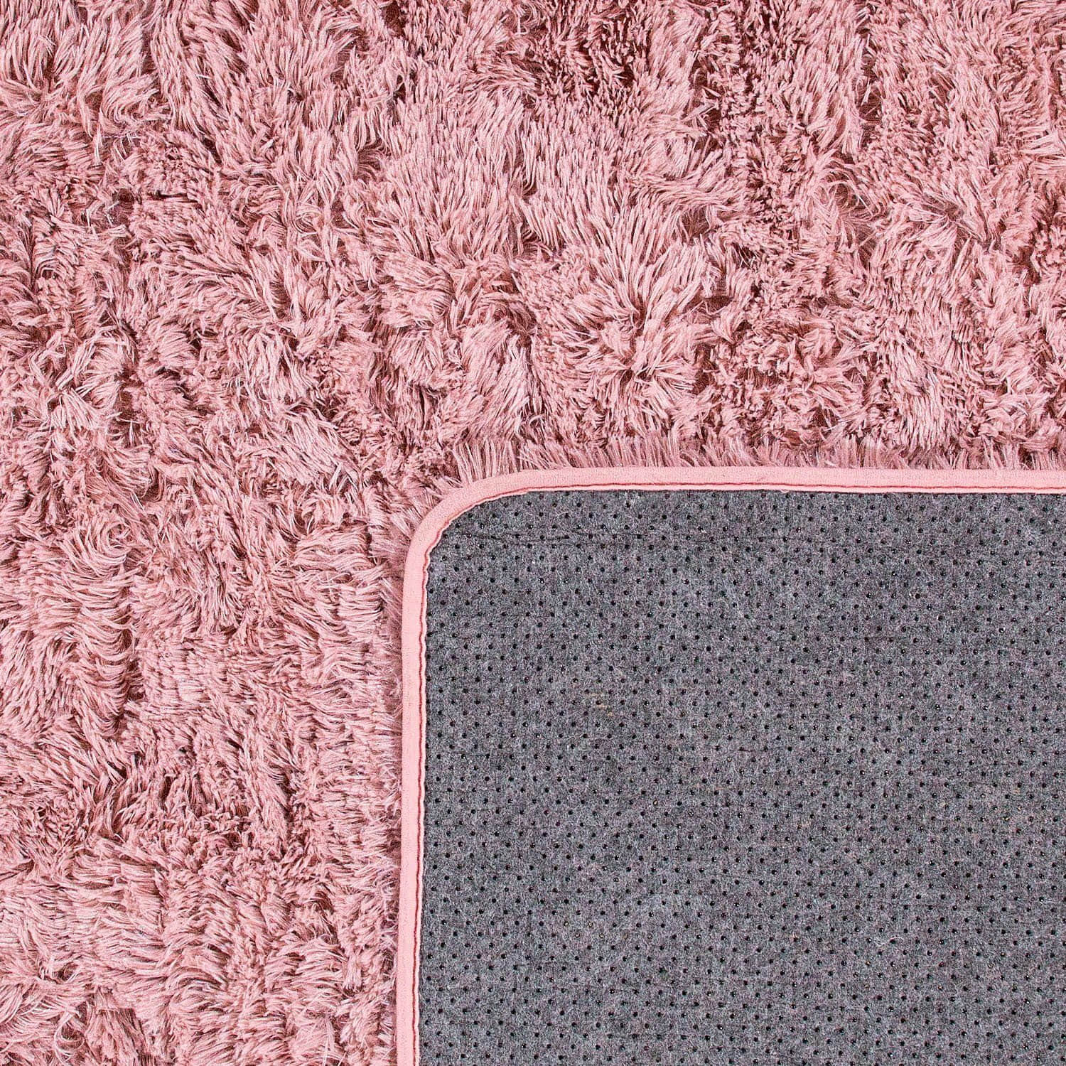 Teppiche Paco Home Paco Home Hochflor-Teppich Silky 591 | Premium Shaggy Rug | 37mm Extra Soft Pile | Polyester | Living Room & Bedroom | Underfloor Heating Compatible rosa