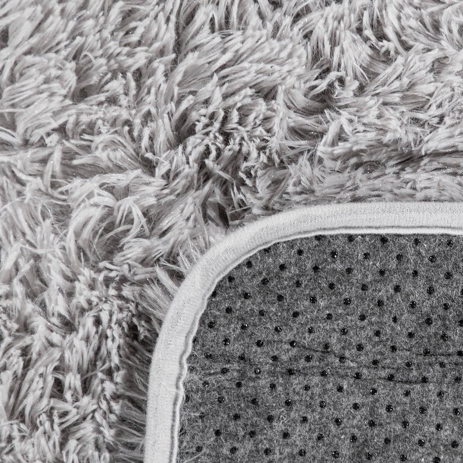 Teppiche Paco Home Paco Home Hochflor-Teppich Silky 591 | Premium Shaggy Rug | 37mm Extra Soft Pile | Polyester | Living Room & Bedroom | Underfloor Heating Compatible silberfarben