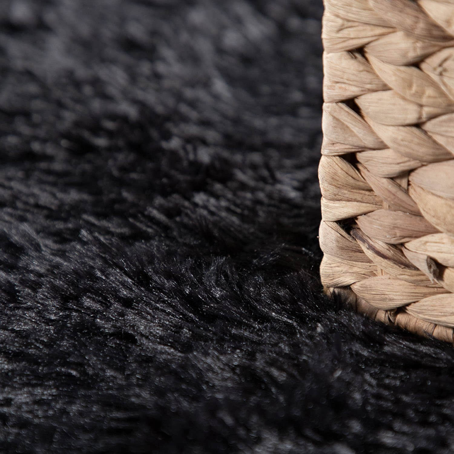Paco Home Paco Home Hochflor-Teppich Silky 591 | Premium Shaggy Rug | 37mm Extra Soft Pile | Polyester | Living Room & Bedroom | Underfloor Heating Compatible schwarz Teppiche