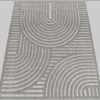 Paco Home Teppiche Paco Home Livorno 674 Rectangular Indoor/Outdoor Rug - 14mm High-Low Pile, Scandi Design, Durable Polypropylene in Multiple Uni Colors grau