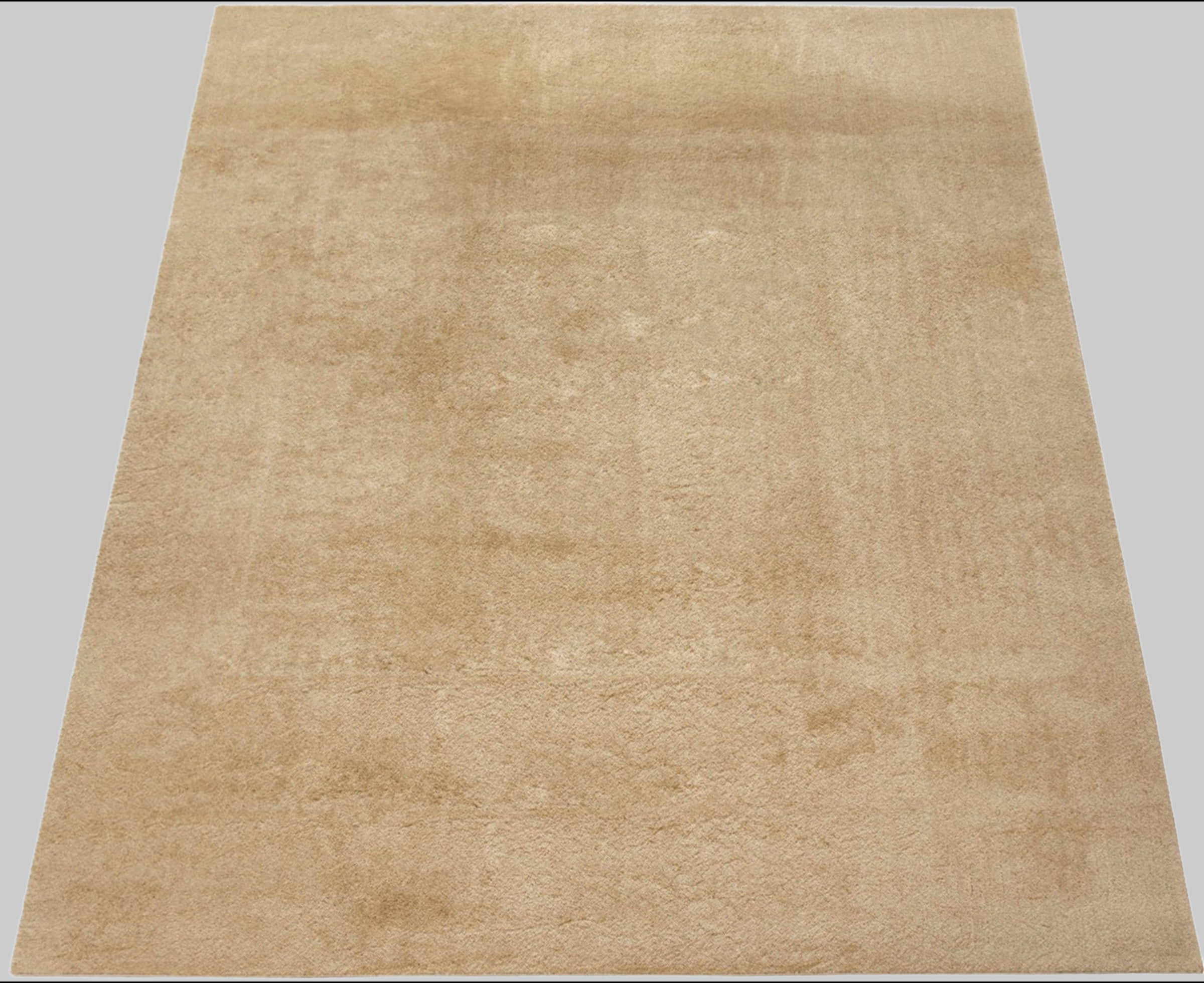 Paco Home Paco Home Teppich »Cadiz 630« - Hochwertiger Kurzflor in 14 mm Höhe | Waschbar & fußbodenheizungskompatibel | Uni-Farben | Auch als Läufer erhältlich beige Teppiche