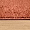 Paco Home Teppich Porto 890 | Premium Kurzflor-Teppich (13mm Höhe, 2.0kg/m²) in eleganten Uni-Farben | Ideal für Wohnzimmer & Schlafzimmer kupferfarben Teppiche Paco Home