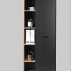 Places of Style Places of Style Aktenschrank »Moid« - Moderner Mehrzweckschrank (64,5x41,5x175 cm) mit 10 Fächern, Metallgriffen & FSC®-Holzwerkstoff eiche natu Schränke