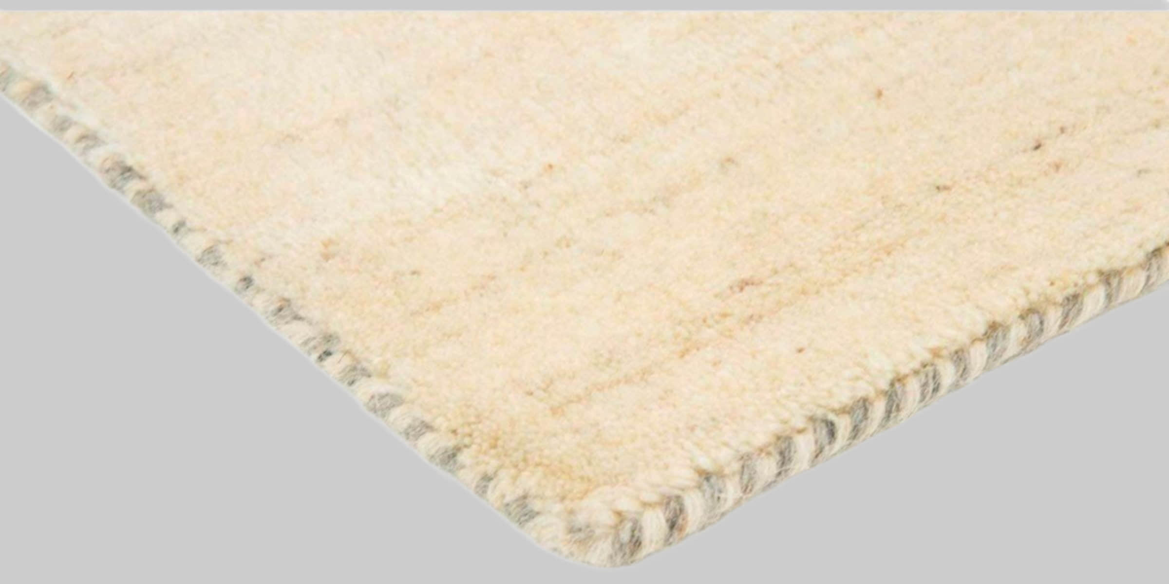 Teppiche carpetfine Premium Gabbeh Loom Wollteppich mit Tiermotiven | Handgewebt aus 100% reiner Wolle | 15 mm Höhe | Fußbodenheizung geeignet | Traditionelle Nomaden-Webkunst weiß