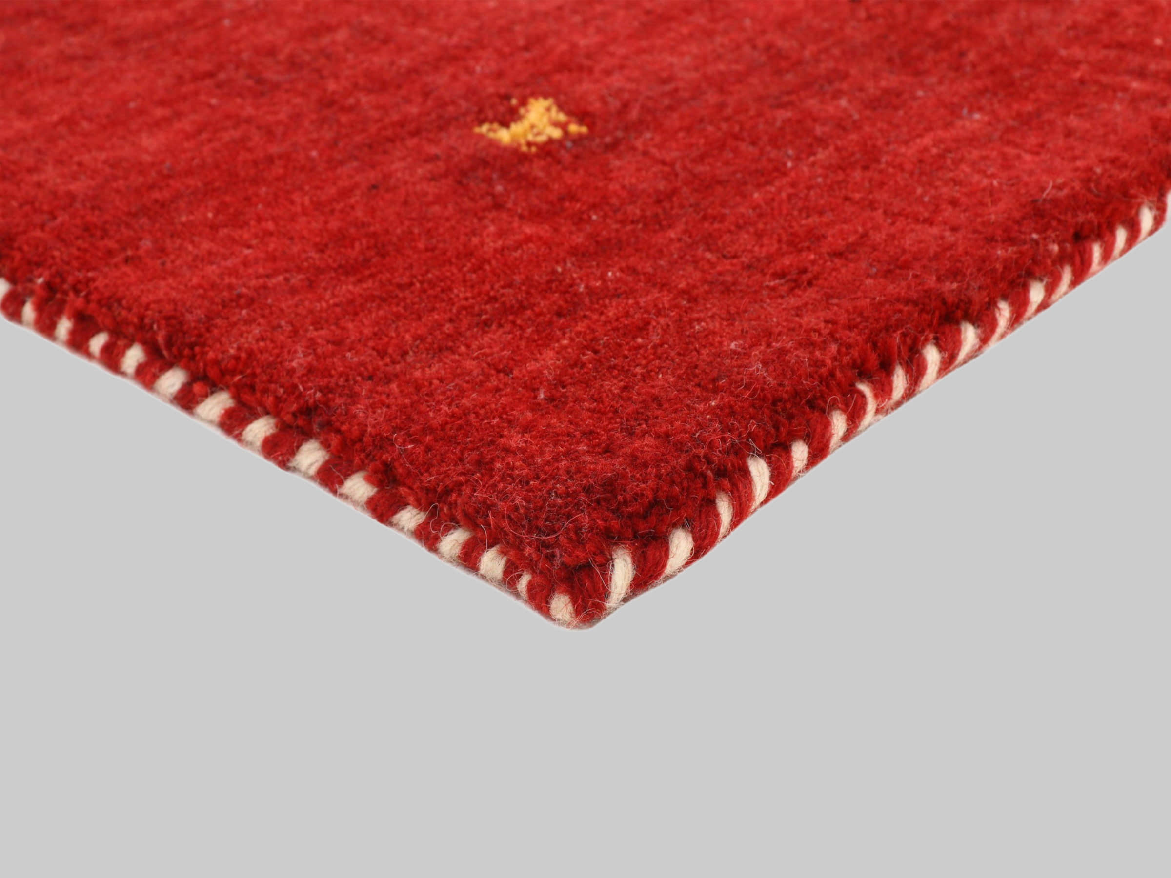 Premium Gabbeh Loom Wollteppich mit Tiermotiven | Handgewebt aus 100% reiner Wolle | 15 mm Höhe | Fußbodenheizung geeignet | Traditionelle Nomaden-Webkunst rot Teppiche carpetfine
