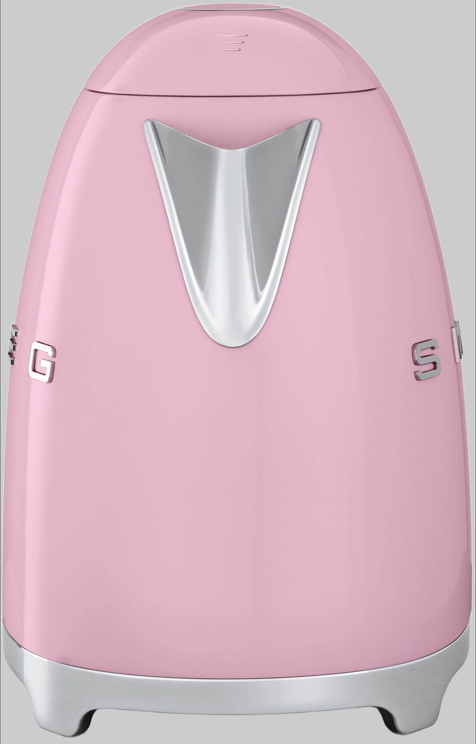 SMEG KLF03PKEU Retro Style Electric Kettle - 1.7L Capacity, 2400W Power, 7 Temperature Settings, Stainless Steel (Cadillac Pink) Cadillac P Smeg Küchenkleingeräte