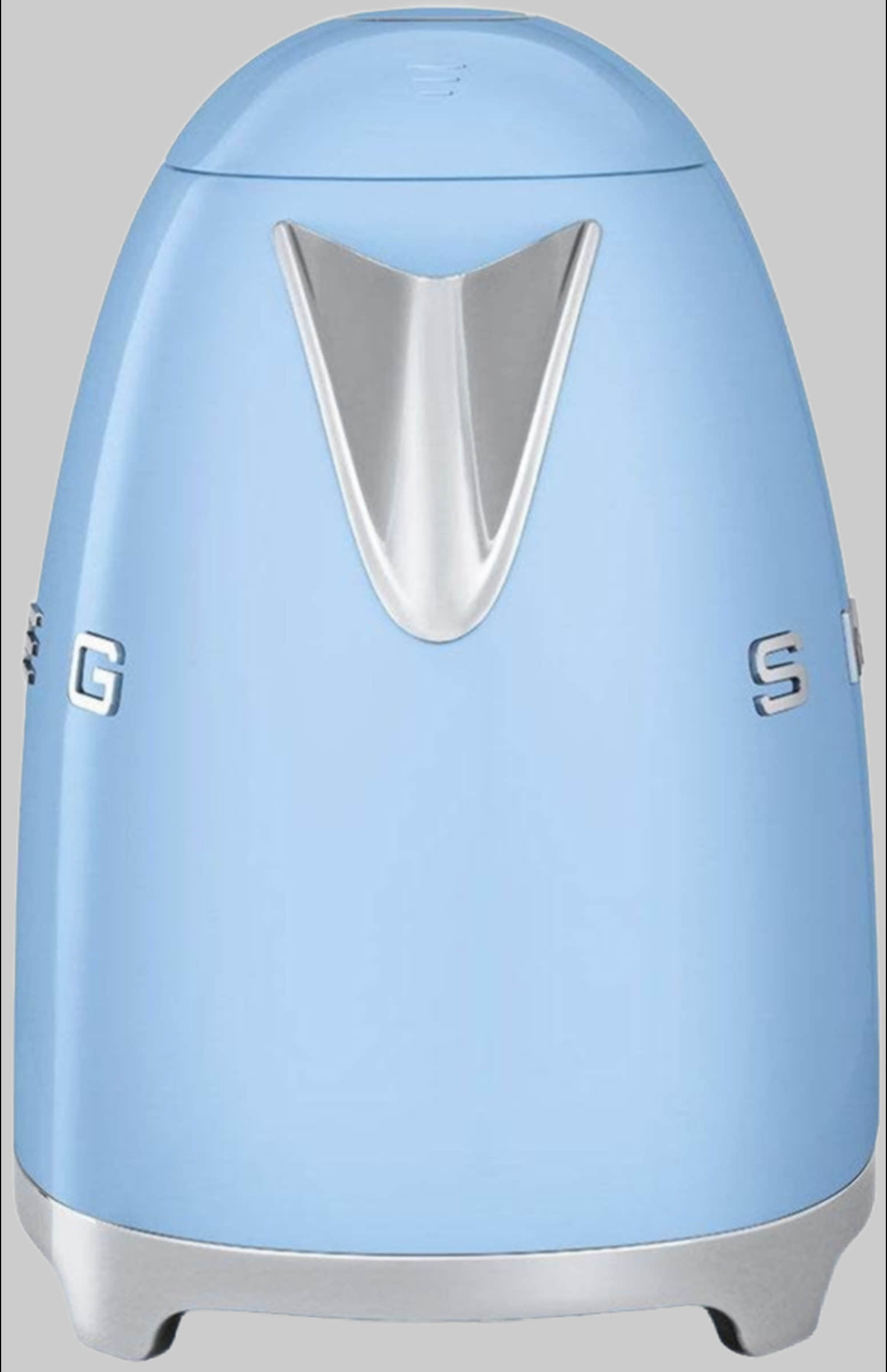 Smeg SMEG KLF03PKEU Retro Style Electric Kettle - 1.7L Capacity, 2400W Power, 7 Temperature Settings, Stainless Steel (Cadillac Pink) Pastellbla Küchenkleingeräte