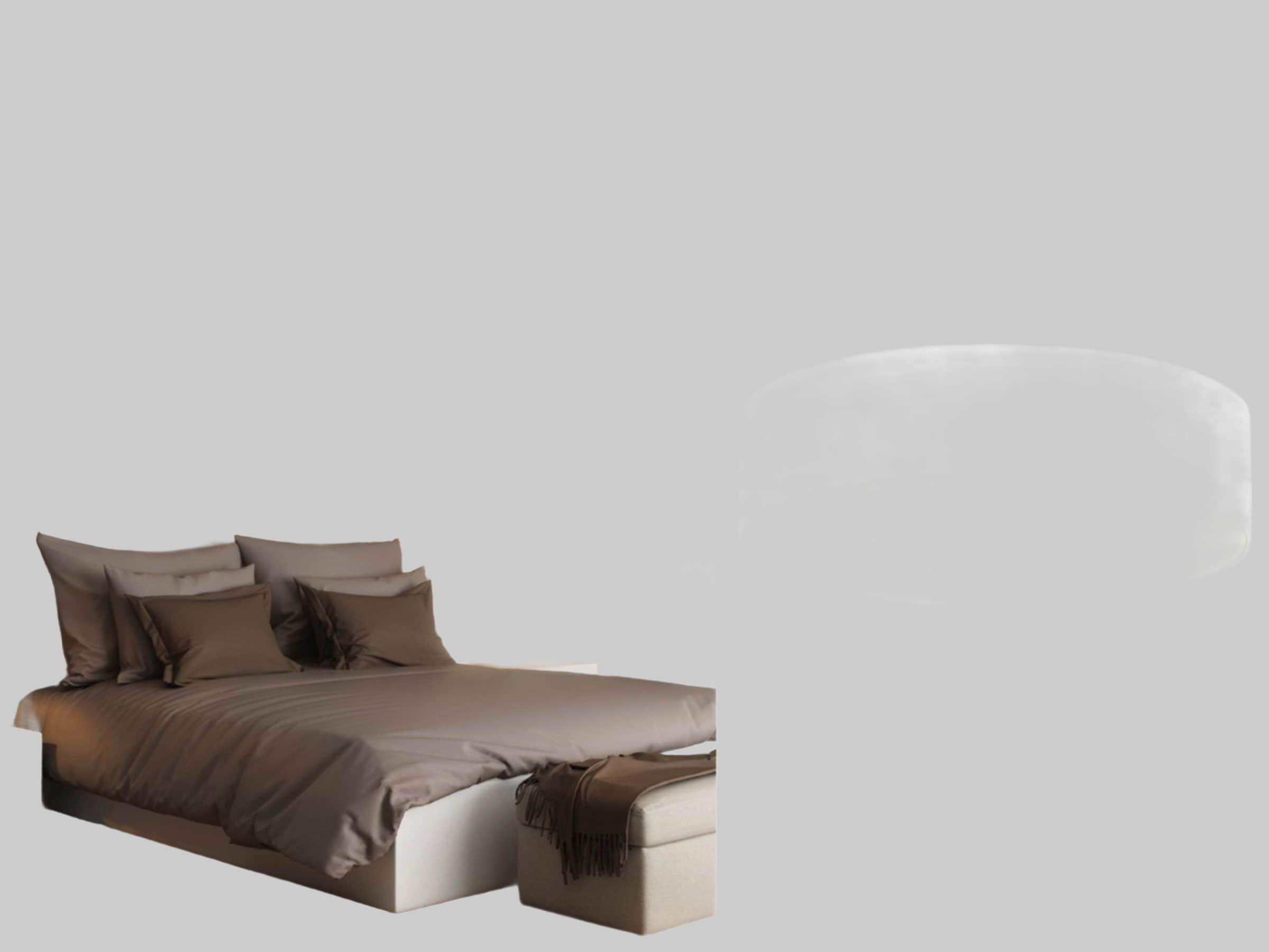 Smartwares LED Deckenleuchte mit Stoffschirm Grau | Dimmbar & wechselbare LEDs | Warmweiß 3000K | Ø20cm | Ideal für Treppenhaus & Wohnzimmer Weiß Lampen smartwares