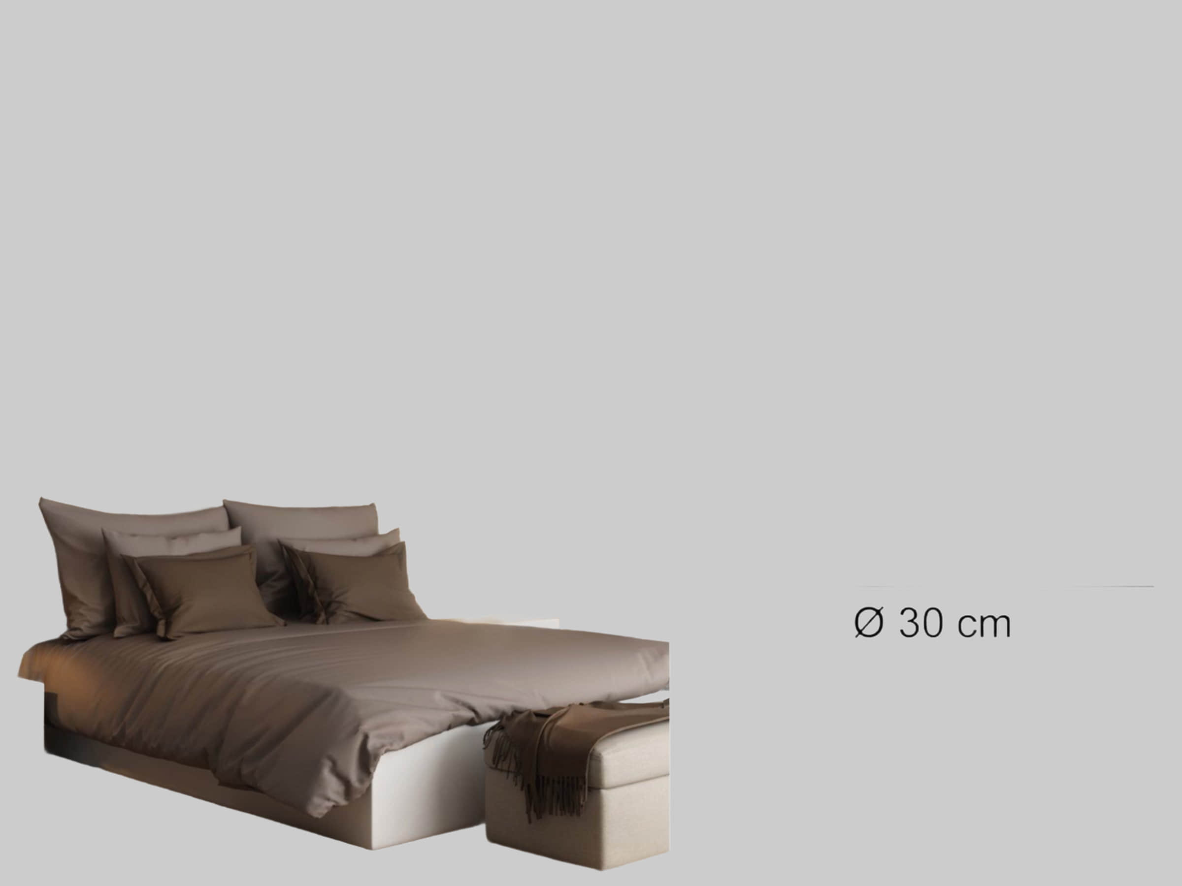 Smartwares LED Deckenleuchte mit Stoffschirm Grau | Dimmbar & wechselbare LEDs | Warmweiß 3000K | Ø20cm | Ideal für Treppenhaus & Wohnzimmer Weiß Lampen smartwares