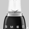 Smeg PBF01BLEU 300W Personal Blender - Premium Black Compact Blender for Smoothies, Shakes & Ice Crushing Küchenkleingeräte Smeg