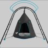 TP Toys TP942 UFO Nest Swing Seat with Climbing Frame | 120cm Diameter | Outdoor Playset for 2 Kids | Ages 3-12 Years | Black Garten & Balkon TP Toys