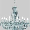 TRIO Leuchten Kronleuchter »KRONE« 10-flammig – Acryl Pendelleuchte mit E14-Fassungen | Moderner Lüster für Wohnzimmer & Essbereich | Höhe 60cm TRIO Leuchten Lampen