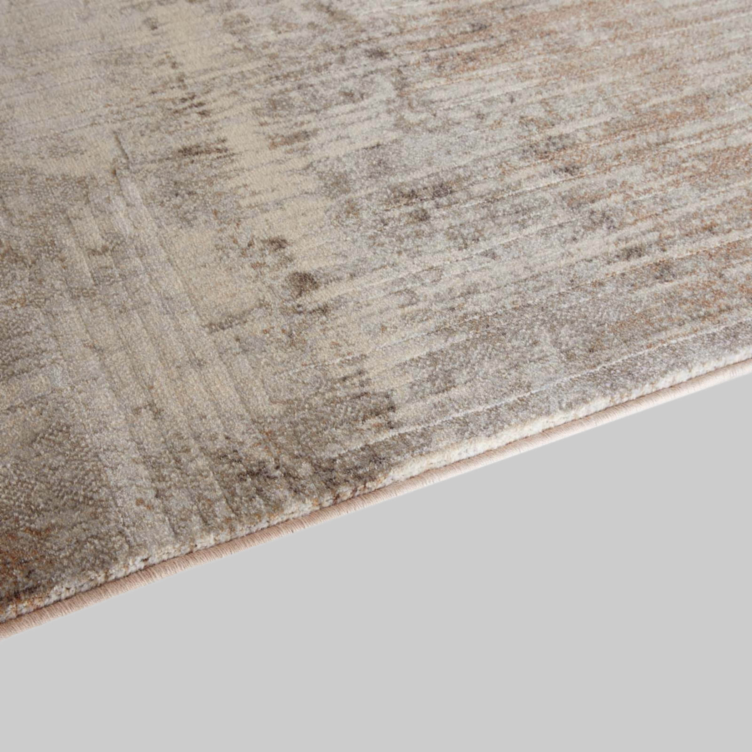 Teppiche TaraCarpet TaraCarpet Argo 63393 Vintage-Teppich | 14 mm hoch | Rechteckig 80x150 cm | Luxus-Qualität in Blau/Grau, Grün/Terracotta oder Beige/Braun | Antistatisch & fußbodenheizungsgeeignet beige