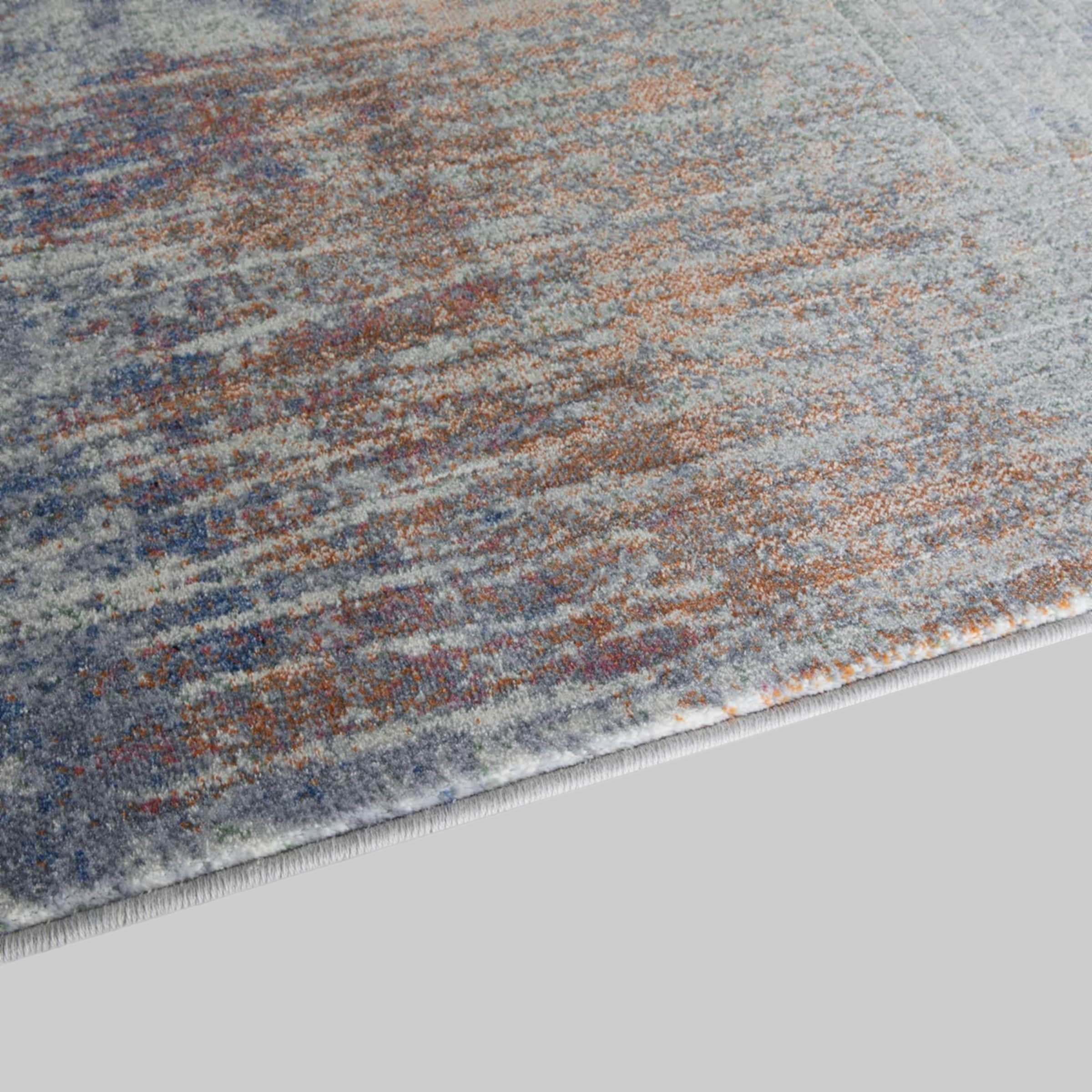Teppiche TaraCarpet TaraCarpet Argo 63393 Vintage-Teppich | 14 mm hoch | Rechteckig 80x150 cm | Luxus-Qualität in Blau/Grau, Grün/Terracotta oder Beige/Braun | Antistatisch & fußbodenheizungsgeeignet blau