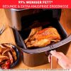 Tefal Tefal Easy Fry Grill & Steam Heißluftfritteuse (1700W) – 3-in-1 mit Grillfunktion & Dampfgarer, 6,5 Liter, 7 Automatikprogramme, Digitaldisplay – FW2018 Modell Küchenkleingeräte
