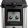Tefal FR600D Clear Duo Deep Fryer - 2000W Professional Fritteuse with Active Airflow (70% Less Smoke*), Anti-Fog Window & Dishwasher-Safe Parts Küchenkleingeräte Tefal