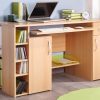 VOGL Möbelfabrik Schreibtisch »Tim« - 180 cm Gaming/Office-Tisch mit Stauraum | Made in Germany | 3 Jahre Garantie buchefarben Kinderzimmer VOGL Mu00F6belfabrik