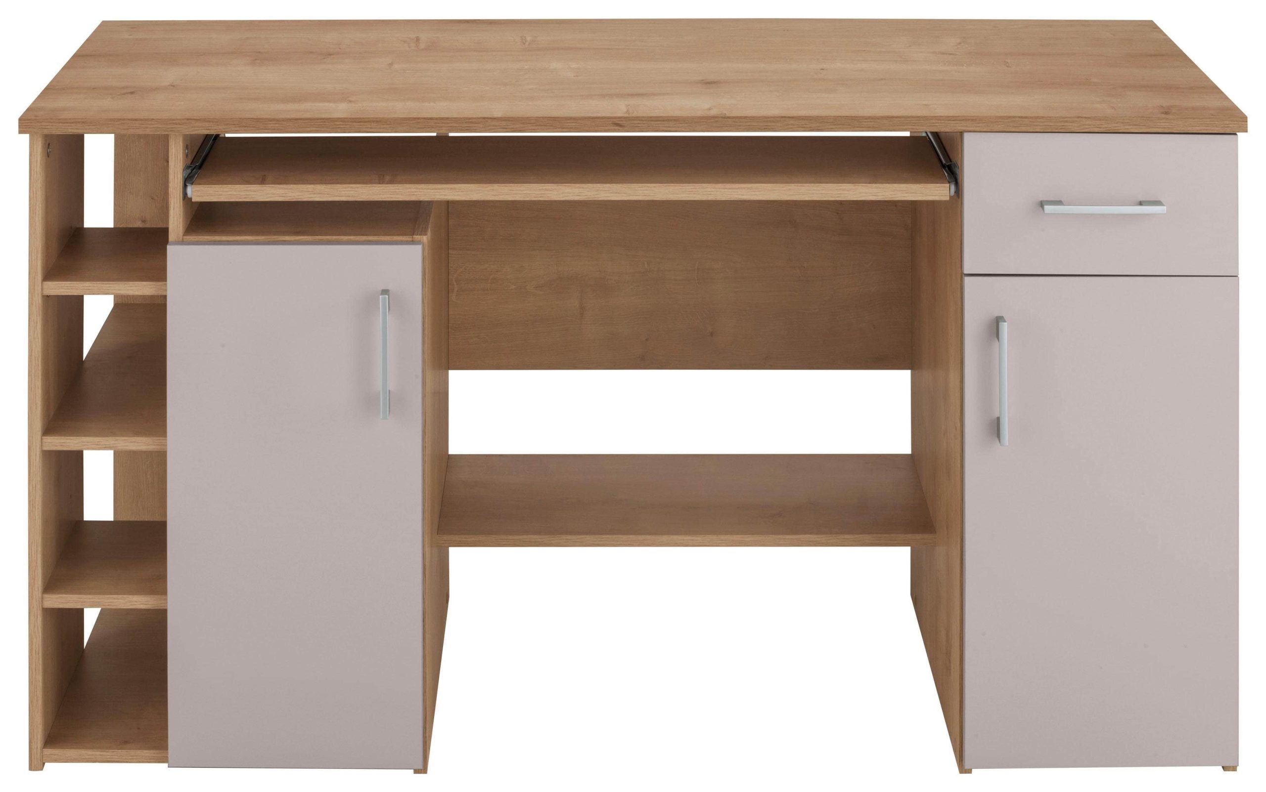 VOGL Möbelfabrik Schreibtisch »Tim« - 180 cm Gaming/Office-Tisch mit Stauraum | Made in Germany | 3 Jahre Garantie wildeichef VOGL Mu00F6belfabrik Kinderzimmer
