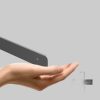Vicco R-Line Küchenzeile 300 cm - Sonoma/Weiß mit Hochschrank (ohne AP) | Modulares Küchensystem mit Soft-Close-Scharnieren | Höhenverstellbare Füße Beton/Weiß Küchen Vicco