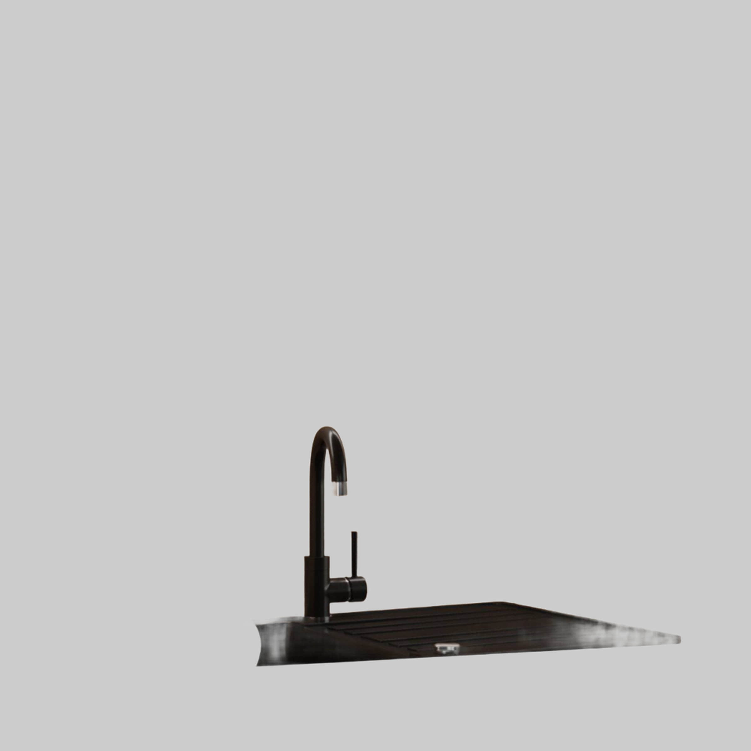 Vicco Vicco Singleküche R-Line Weiß Landhaus/Goldkraft Eiche 140cm ohne AP | Modulare Küchenzeile mit höhenverstellbaren Füßen | Landhausstil Küche für kleine Räume Schwarz Ho Küchen
