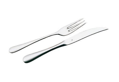 WMF Premium Steakbesteck-Set (12-teilig) für 6 Personen | Cromargan® Edelstahl 18/10 Rostfrei | Mit Wellenschliff-Messern & Holzkiste WMF Geschirr & Tischaccessoires