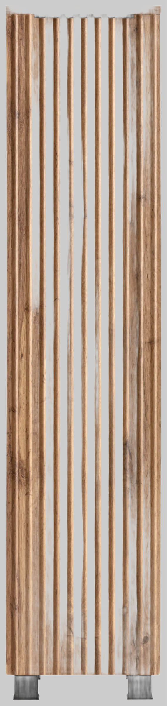 Welltime Midischrank Trento | Badmöbel 30 cm Breite | 1 Tür | Made in Germany | Grau MDF wotane Schränke welltime