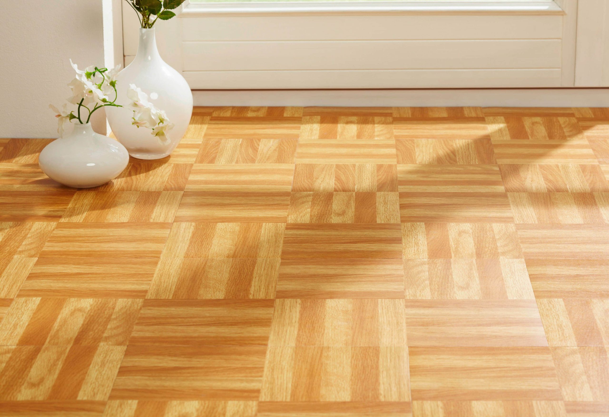 Bauen & Renovieren XXVinyl XXVinyl Premium Self-Adhesive Vinyl Floor Tiles - 25 Pack (2.32m²) - 30.5x30.5cm Wood & Stone Effect - Waterproof & Scratch-Resistant holzmosaik