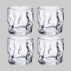 Geschirr & Tischaccessoires Zoha Zoha Diamond Clear Premium Trinkgläser 200ml (2er Set) - Hitzebeständige Cocktailgläser & Eiskaffeegläser aus bruchfestem Kristallglas, spülmaschinengeeignet