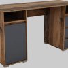 byLIVING Schreibtisch 'Lobo' 138 cm - Moderner Computertisch mit Schubladen & Stauraum in 3 Farben | FSC®-zertifiziert Old Wood/A byLIVING Kinderzimmer