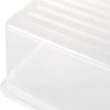 Aufbewahrung keeeper keeeper Aufbewahrungsbox bea mit Air Control-System - 3er Set (39x33,5x18cm) | Transparente Stapelboxen für Kleidung & Haushaltsorganisation transparent