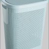 keeeper Wäschebox Arne - 58 Liter Wäschetonne mit Deckel (47,5x36x57,5 cm) - Luftdurchlässiges Design für hygienische Wäscheaufbewahrung nordic blue keeeper Bad & Sanitär
