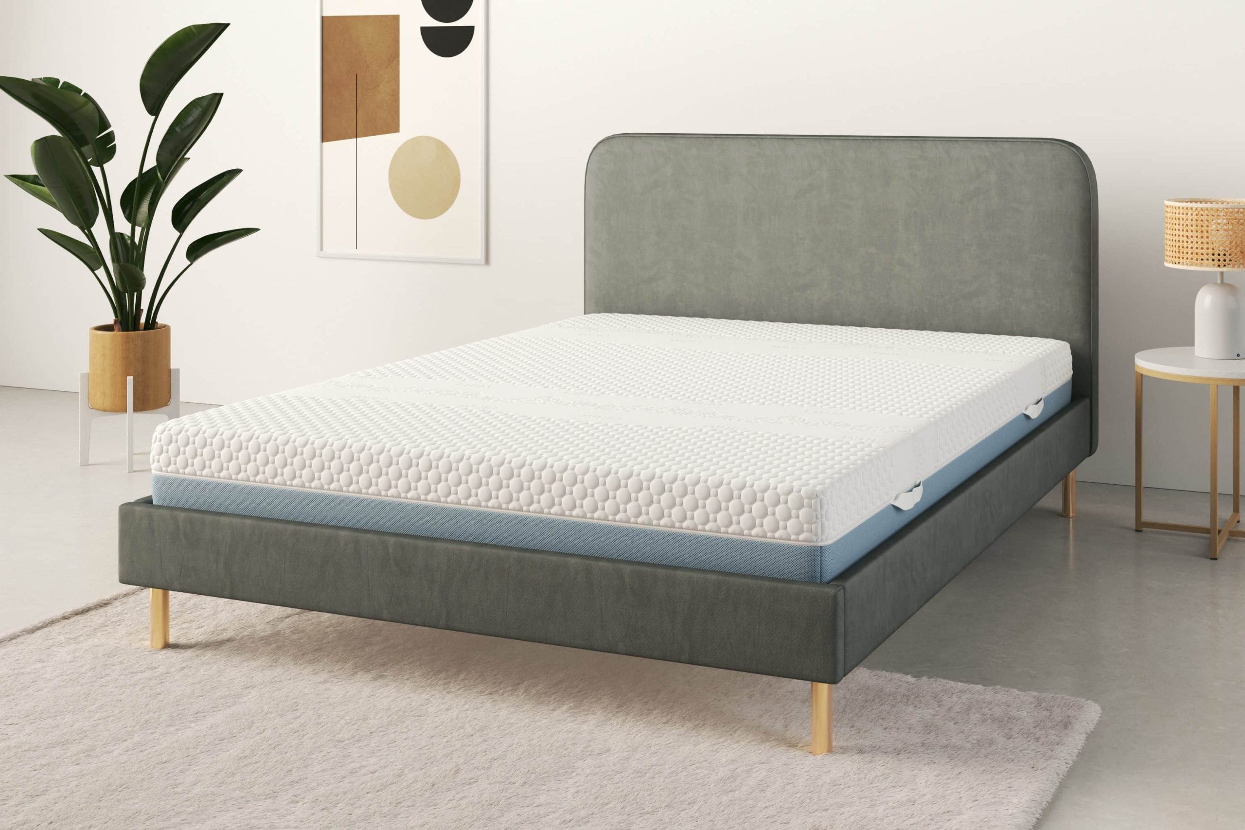 Älgdröm Flipper Kaltschaummatratze | 7-Zonen Wendematratze 90x200-180x200cm | 4 Härtegrade (H2-H5) | HYBRID PUR Schaum | Orthopädische Schlafunterstützung u00C4lgdru00F6m Matratzen
