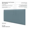 mollis mollis Premium Wandpaneel Rechteckig 30x60 cm – Akustik Wandpolster, Bettkopfteil & Raumteiler in 8 Farben | FSC® C114919 zertifiziert Smoke Blue Bauen & Renovieren