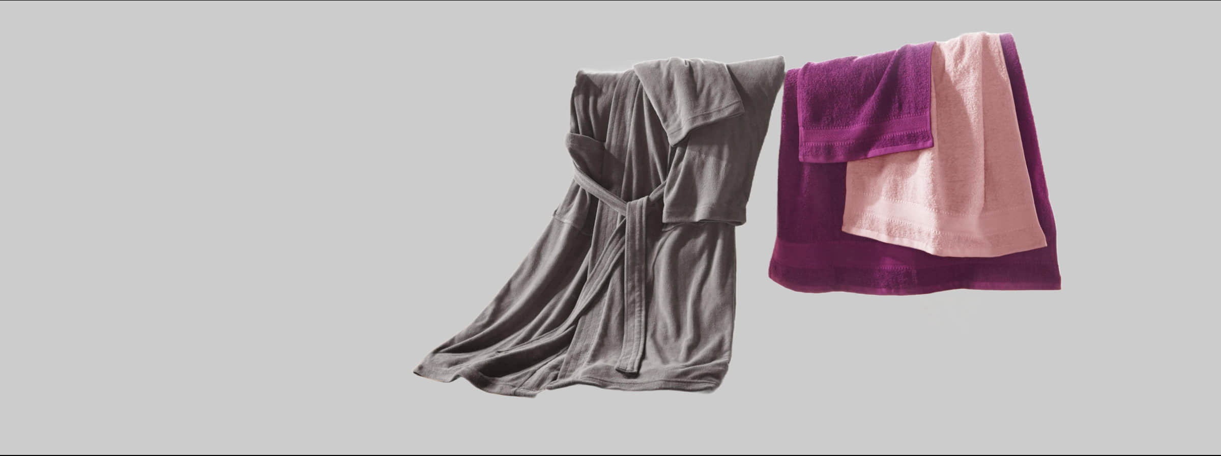 my home 'Afri' Premium Handtuch-Set | 10-teilig (2x Duschtuch 70x140cm, 4x Handtuch 50x100cm, 2x Gästetuch 30x50cm, 2x Seiftuch 30x30cm) | 100% Baumwolle Walkfrottee | Zweifarbig mit Bordüre lila/flieder Handtücher my home