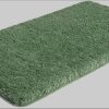 my home Badematten my home Sanremo Premium Bath Mat - 30mm Plush, Non-Slip, Fast-Drying Polyester Microfiber - Compatible with Underfloor Heating (Rectangular/Round/3-Piece Set Options) dunkelgrün