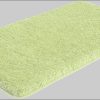 my home my home Sanremo Premium Bath Mat - 30mm Plush, Non-Slip, Fast-Drying Polyester Microfiber - Compatible with Underfloor Heating (Rectangular/Round/3-Piece Set Options) grün Badematten
