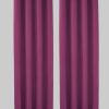 my home Vorhang »Raja« 2er-Set (140x250 cm) - Moderner Sichtschutz aus pflegeleichter Mikrofaser | Einfarbig, blickdicht, mit Kräuselband | Beige/Champagner/Grau beere Gardinen my home