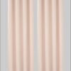 Gardinen my home my home Vorhang »Raja« 2er-Set (140x250 cm) - Moderner Sichtschutz aus pflegeleichter Mikrofaser | Einfarbig, blickdicht, mit Kräuselband | Beige/Champagner/Grau sand