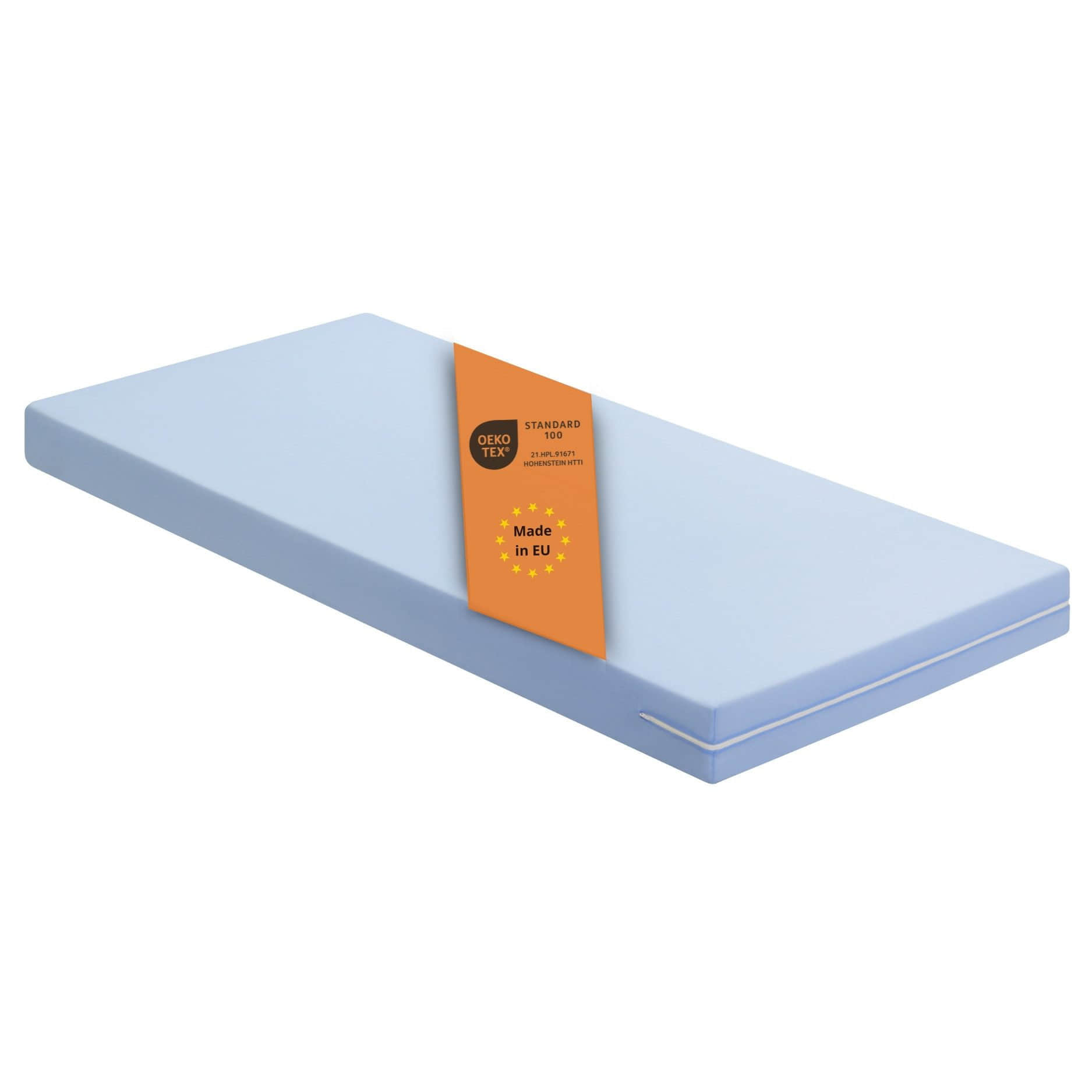 sleepling Kinderzimmer sleepling Komfortschaummatratze Basic 20 | 13cm High-Density Guest Mattress | Roll-Up Design | Breathable & Durable | Öko-Tex Certified | Made in EU