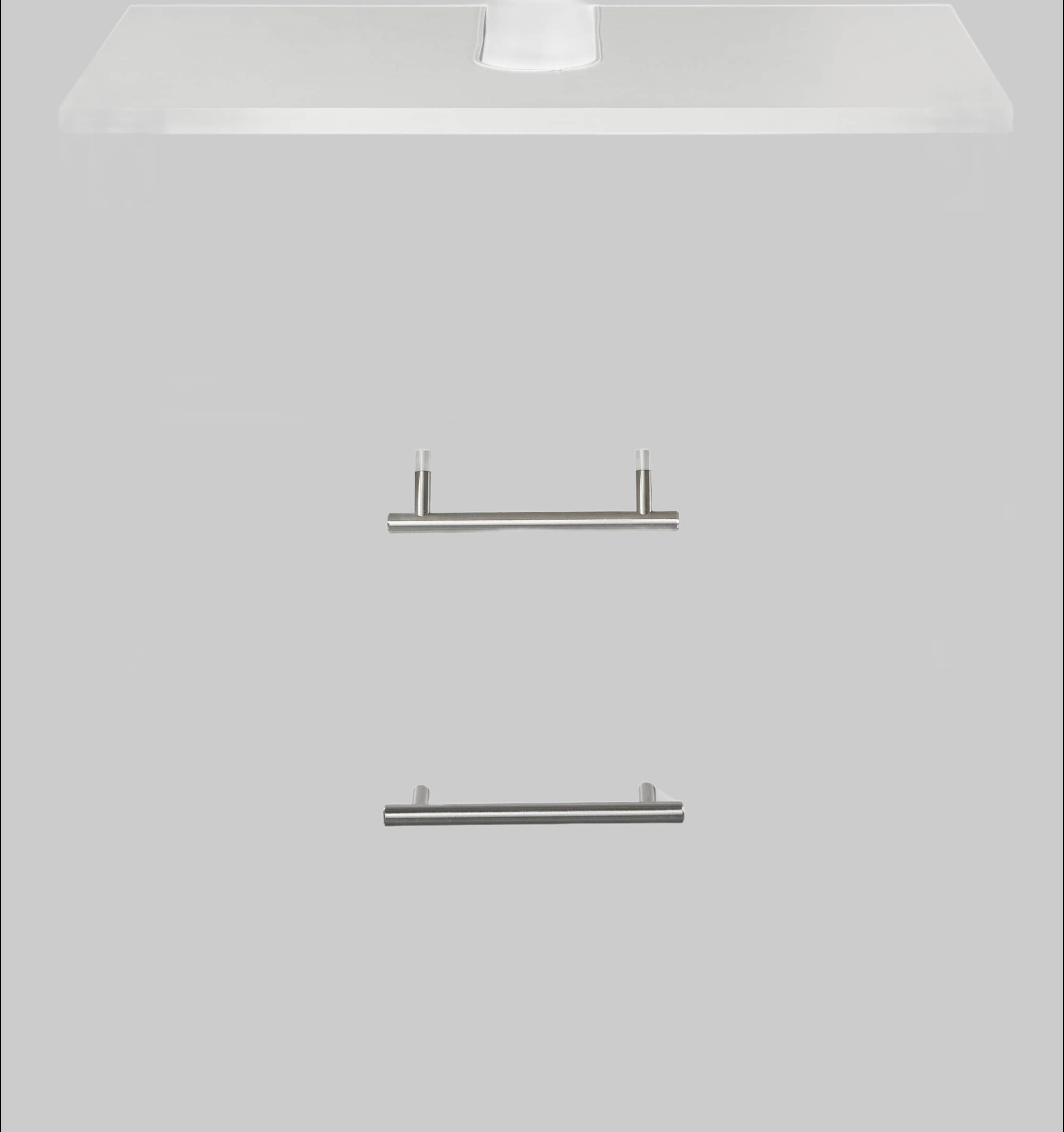 welltime Waschbeckenunterschrank Trento | 60 cm Breite | Moderne Badmöbel in verschiedenen Farben | Hochwertige Beckenunterschrank auf Füßen | Made in Germany weiß Hochg Schränke welltime